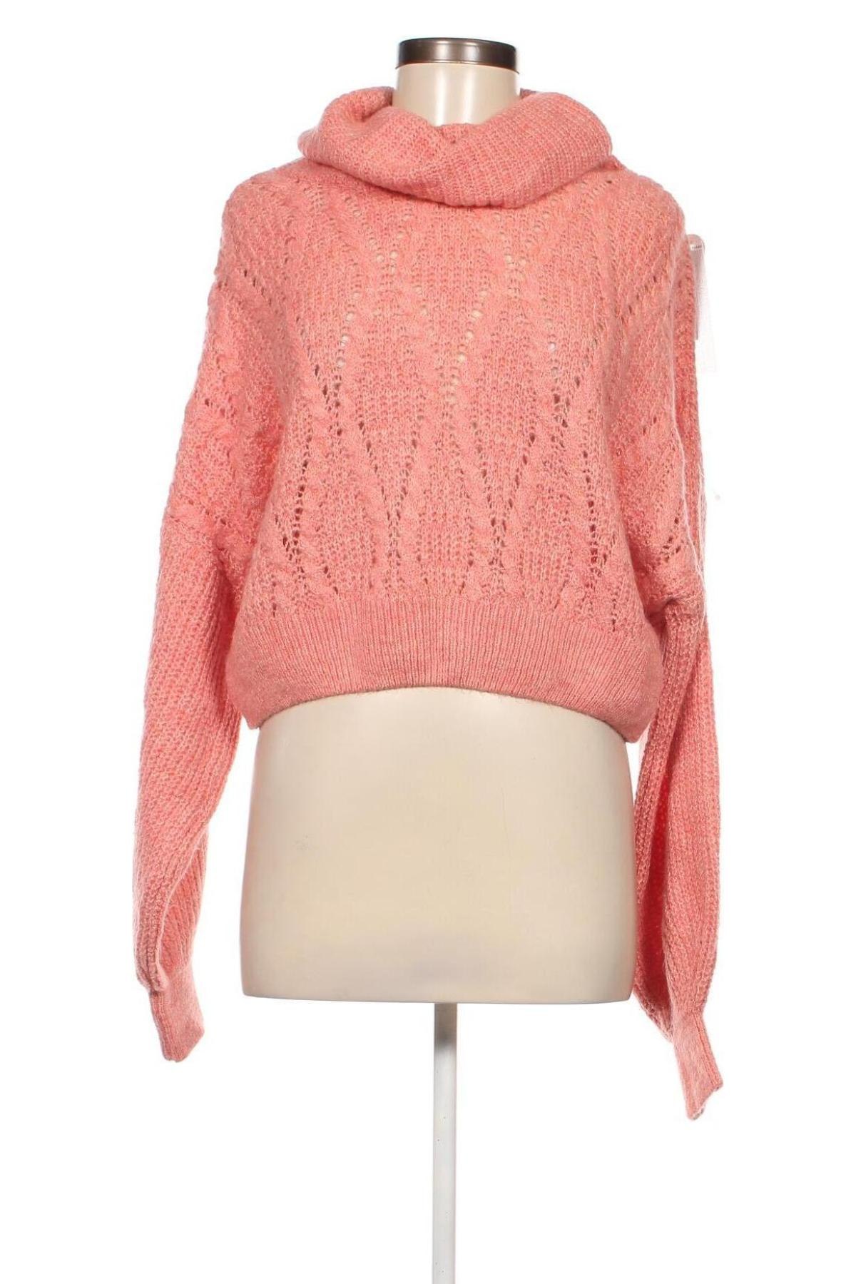 Дамски пуловер Tally Weijl, Размер M, Цвят Червен, Цена 13,34 лв.