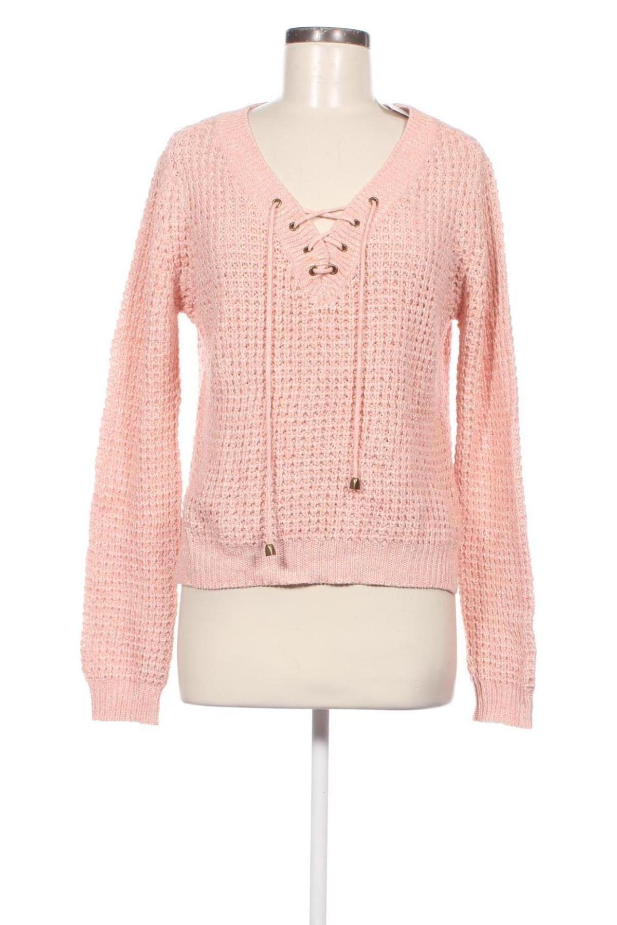 Дамски пуловер Tally Weijl, Размер L, Цвят Розов, Цена 7,25 лв.