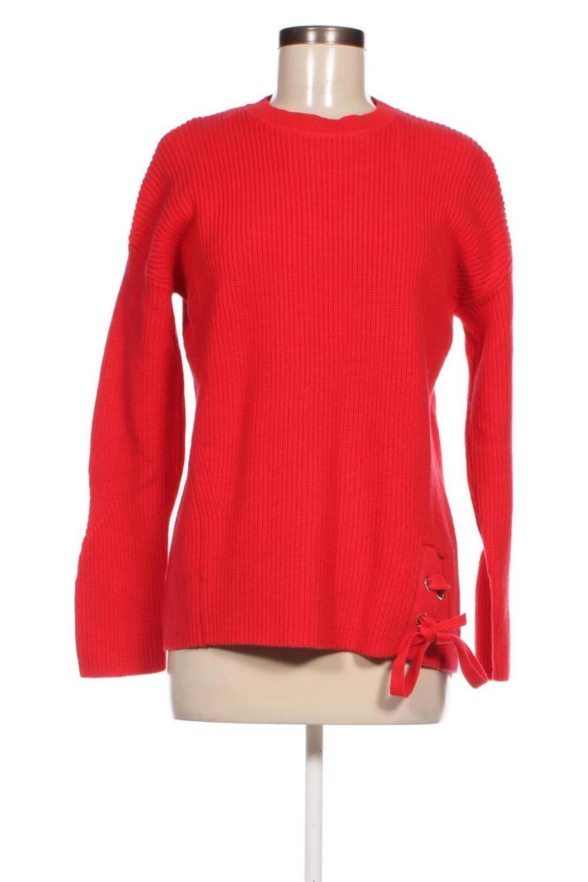 Дамски пуловер Tommy Hilfiger, Размер M, Цвят Червен, Цена 72,58 лв.