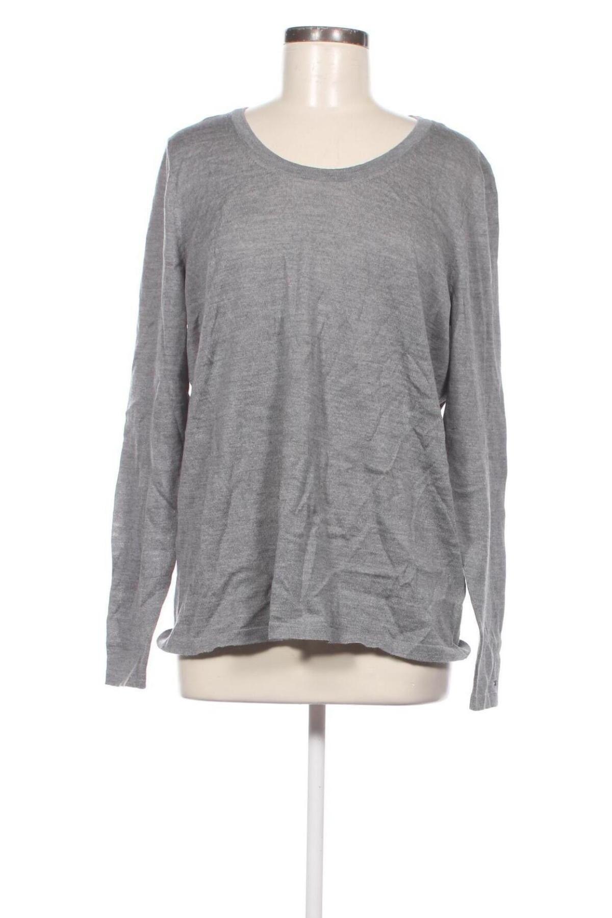 Дамски пуловер Tommy Hilfiger, Размер XXL, Цвят Сив, Цена 191,00 лв.