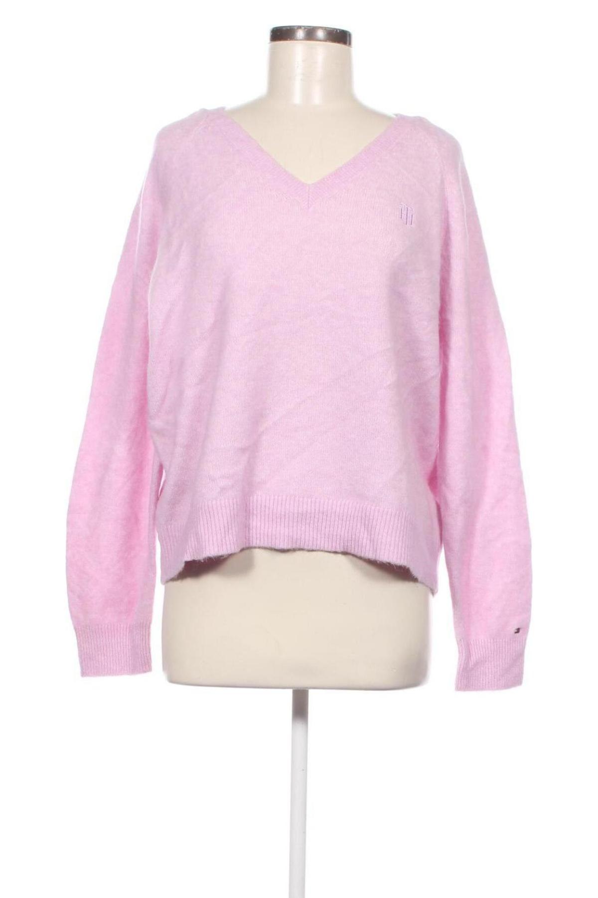 Дамски пуловер Tommy Hilfiger, Размер M, Цвят Лилав, Цена 78,31 лв.