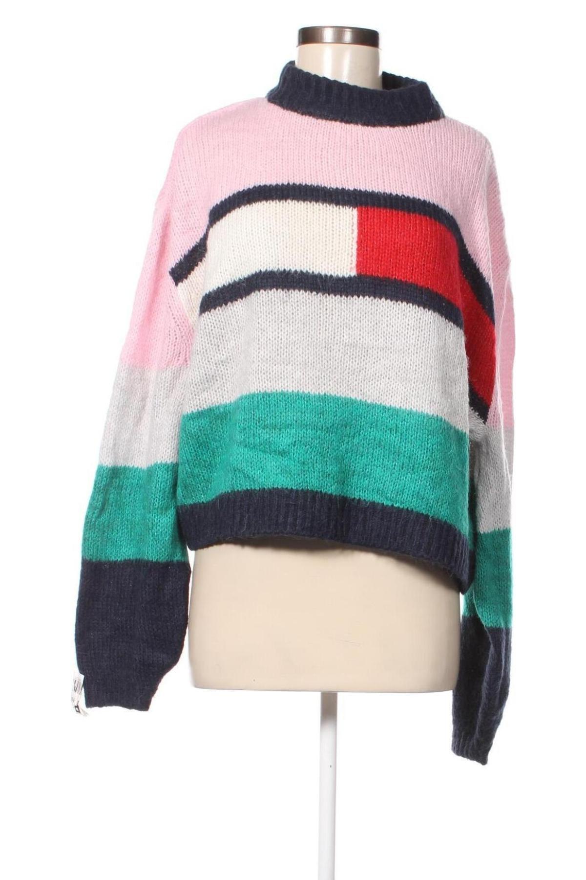 Γυναικείο πουλόβερ Tommy Jeans, Μέγεθος L, Χρώμα Πολύχρωμο, Τιμή 35,44 €