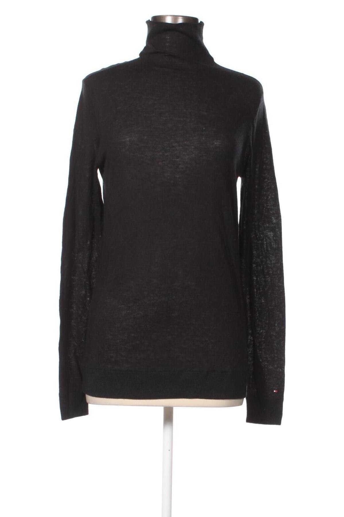 Γυναικείο πουλόβερ Tommy Hilfiger, Μέγεθος M, Χρώμα Μαύρο, Τιμή 56,71 €