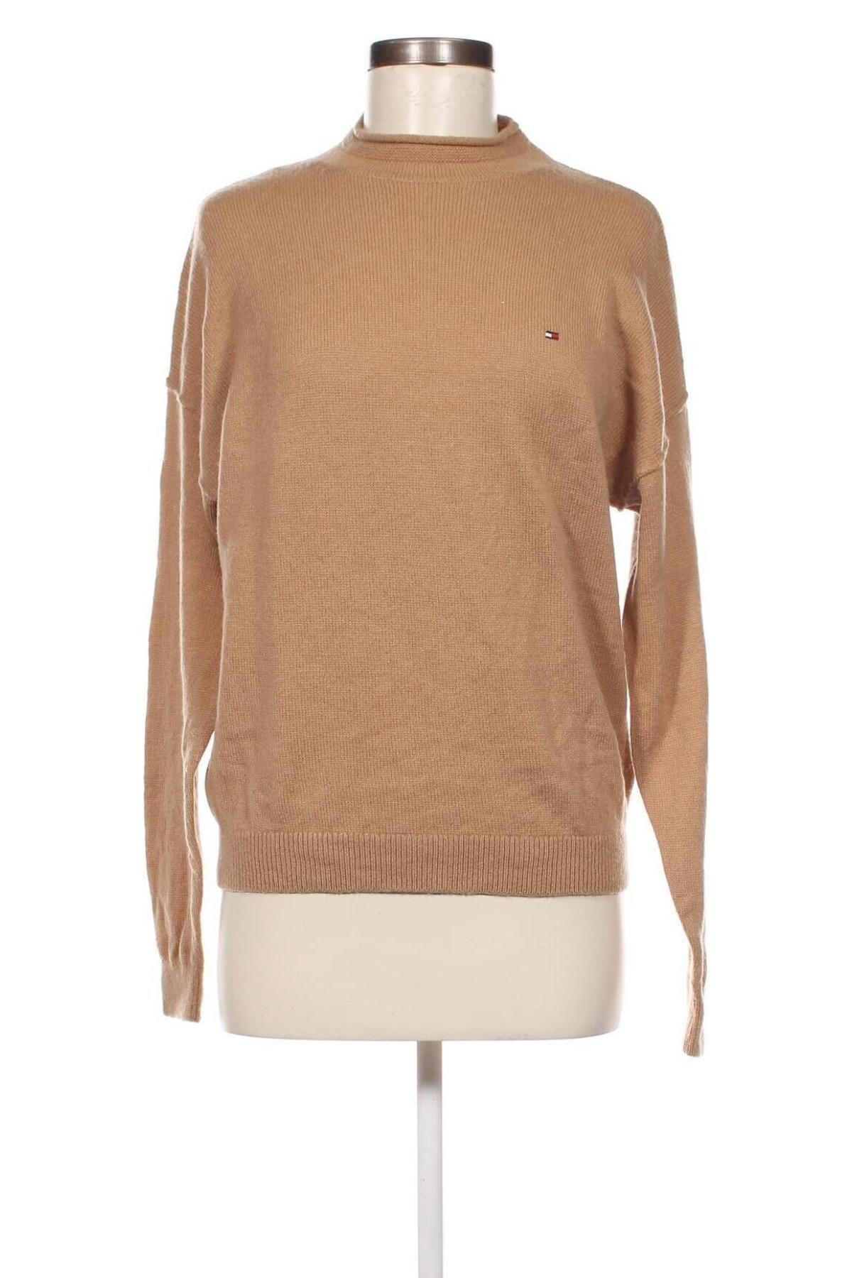 Дамски пуловер Tommy Hilfiger, Размер S, Цвят Кафяв, Цена 76,40 лв.