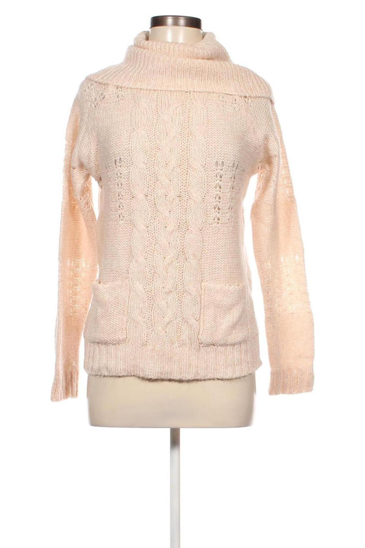 Γυναικείο πουλόβερ Vero Moda, Μέγεθος M, Χρώμα  Μπέζ, Τιμή 5,44 €