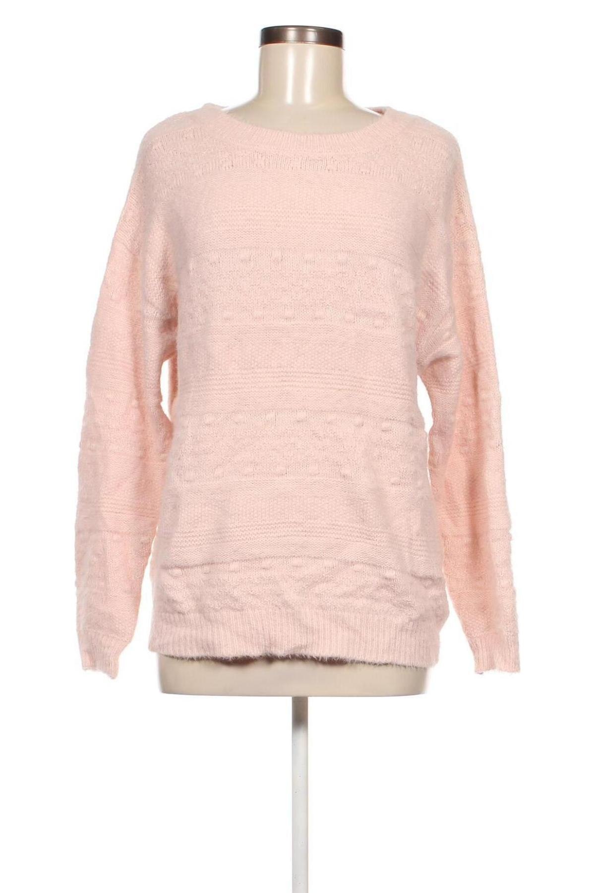 Дамски пуловер Yessica, Размер M, Цвят Розов, Цена 8,99 лв.