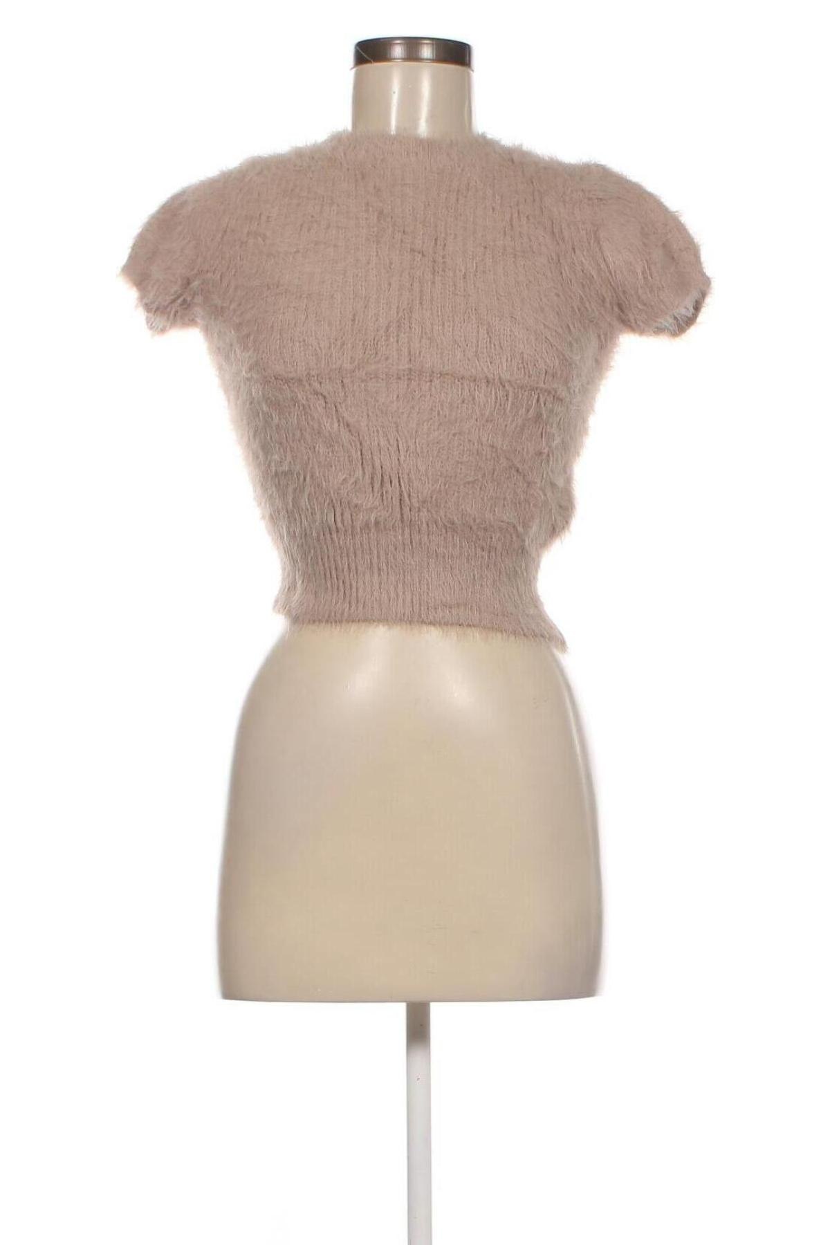 Pulover de femei Zara, Mărime M, Culoare Bej, Preț 30,26 Lei