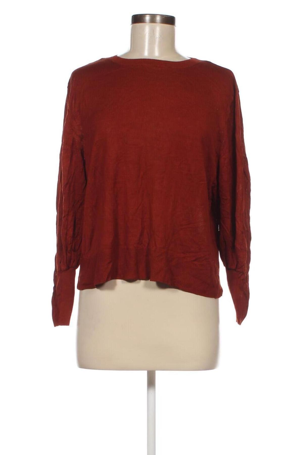 Pulover de femei Zara Knitwear, Mărime S, Culoare Maro, Preț 19,08 Lei