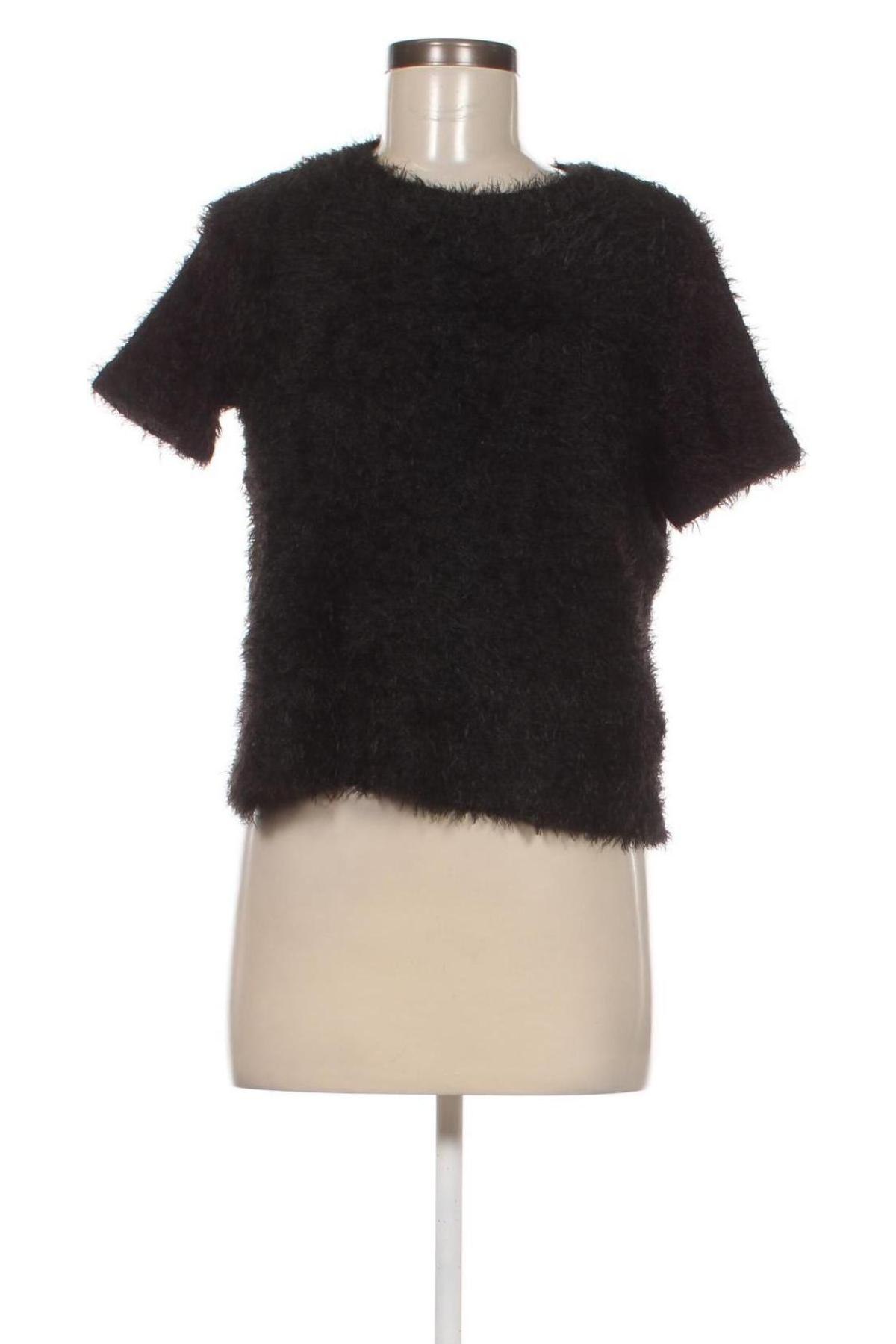 Дамски пуловер Zara Trafaluc, Размер L, Цвят Черен, Цена 5,80 лв.