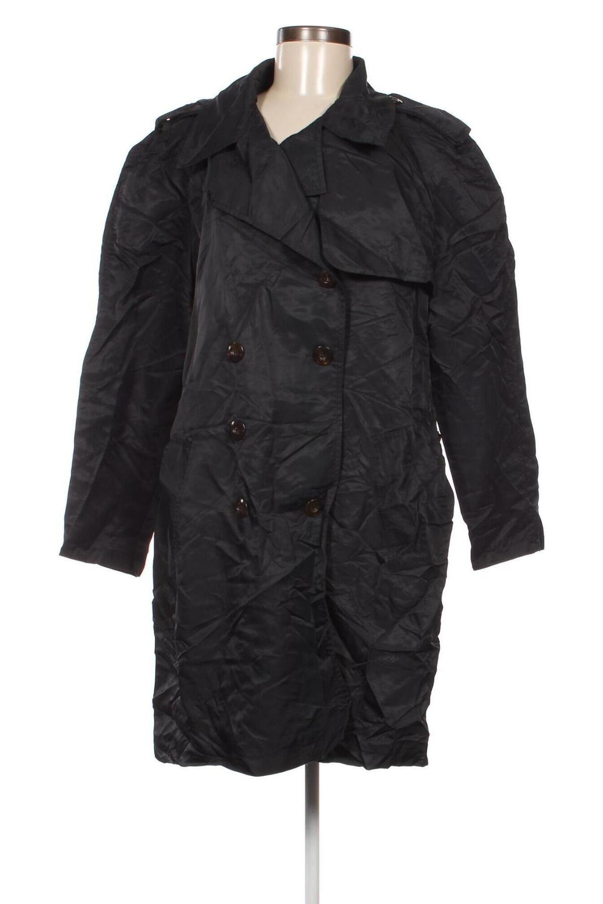 Damen Trenchcoat, Größe XL, Farbe Blau, Preis 7,83 €