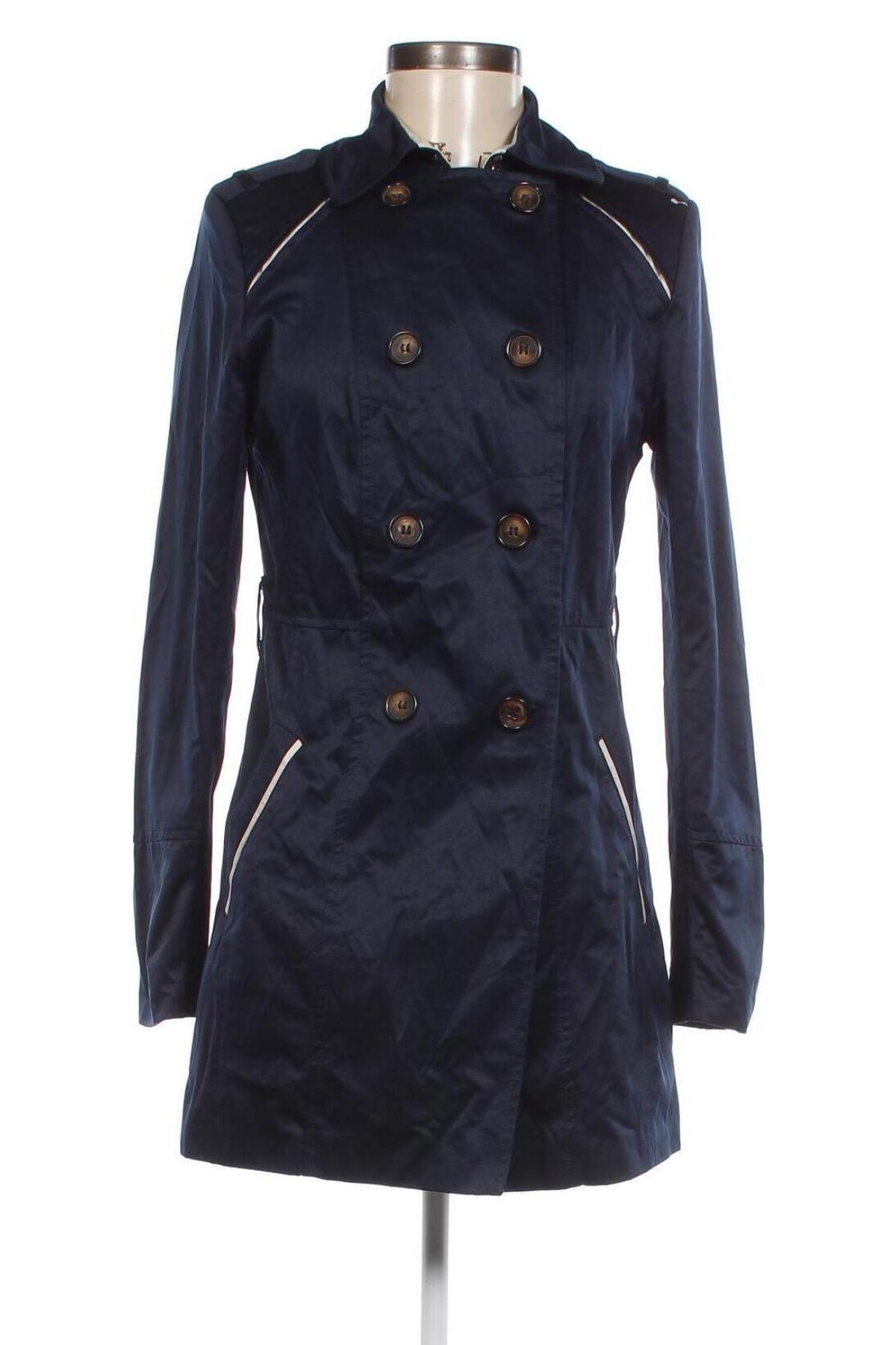 Дамски шлифер Orsay, Размер XS, Цвят Син, Цена 15,75 лв.