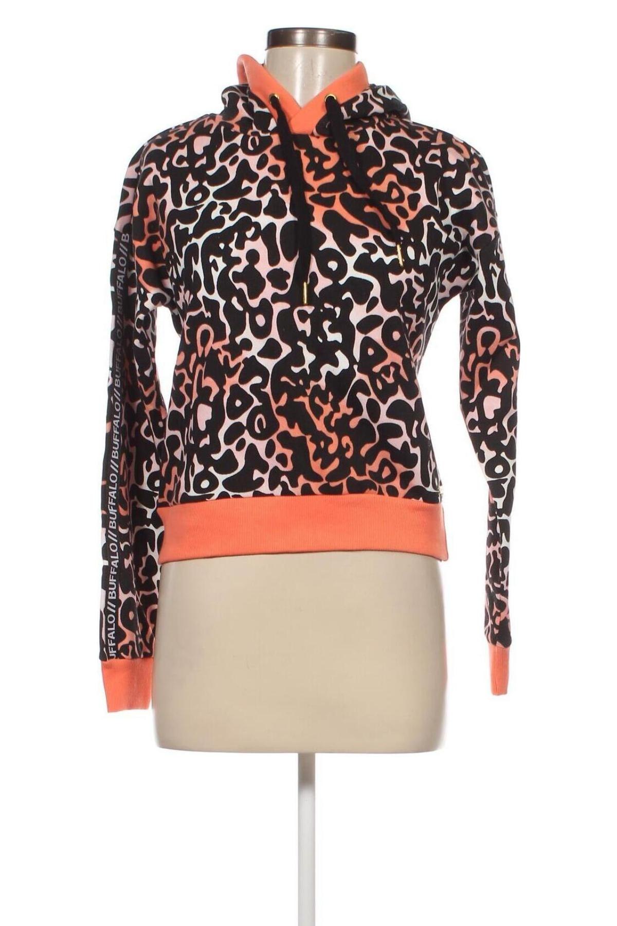 Γυναικείο φούτερ Buffalo, Μέγεθος XS, Χρώμα Πολύχρωμο, Τιμή 8,52 €