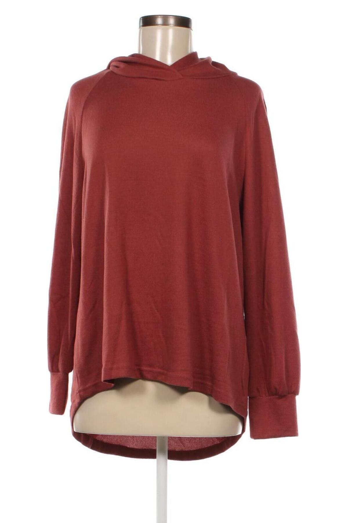 Γυναικείο φούτερ ONLY, Μέγεθος XL, Χρώμα Κόκκινο, Τιμή 10,93 €