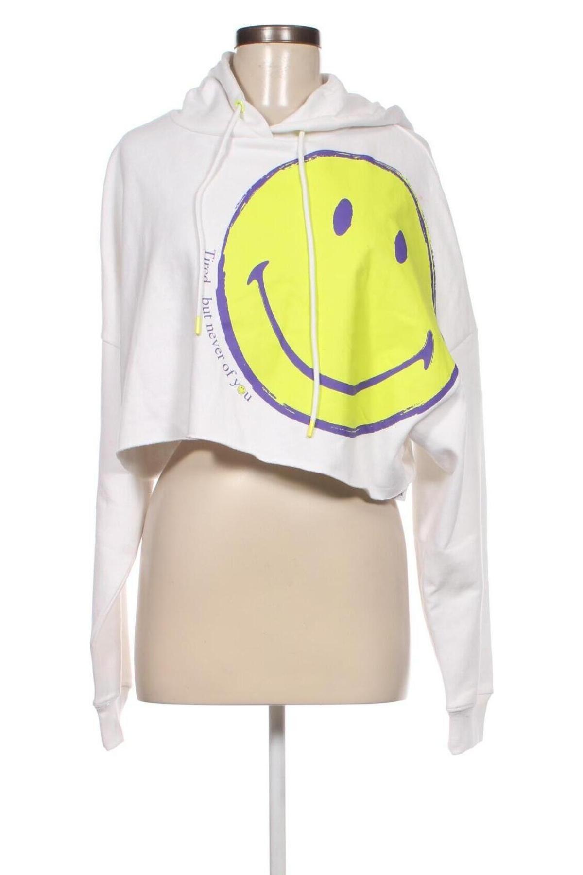 Damen Sweatshirt Tally Weijl, Größe S, Farbe Weiß, Preis € 10,91