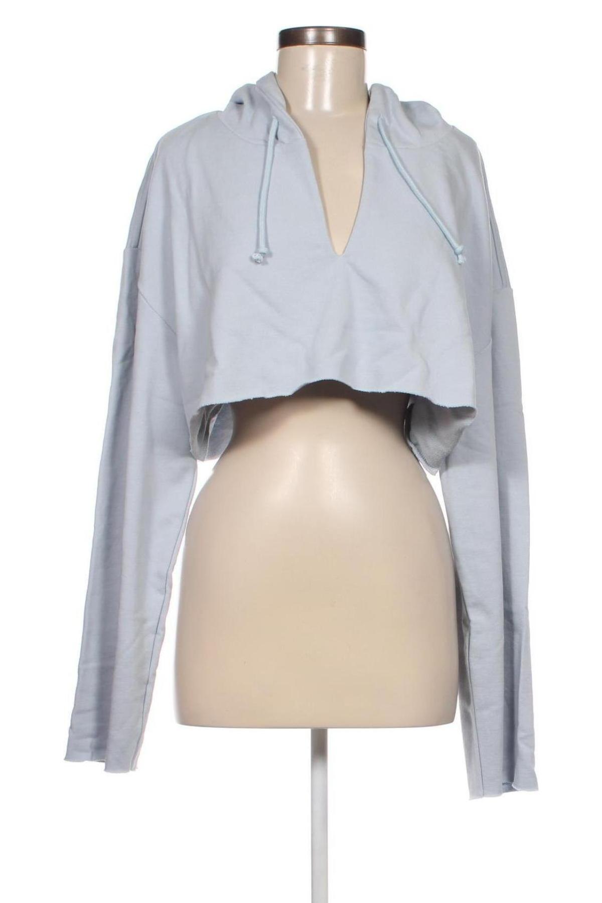 Γυναικείο φούτερ Weekday, Μέγεθος XL, Χρώμα Μπλέ, Τιμή 10,07 €