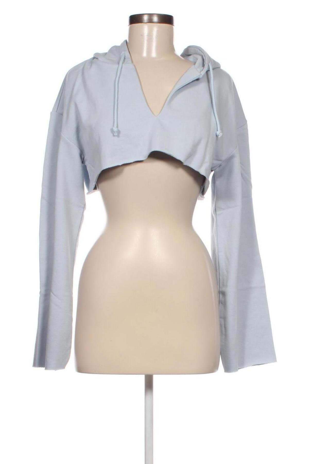 Γυναικείο φούτερ Weekday, Μέγεθος XS, Χρώμα Μπλέ, Τιμή 10,07 €