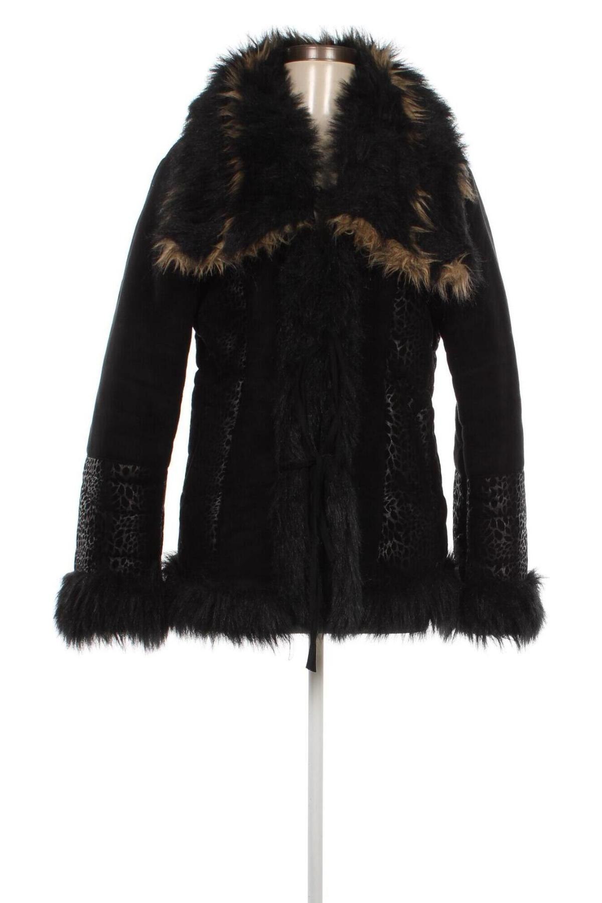 Дамско палто, Размер M, Цвят Черен, Цена 40,00 лв.
