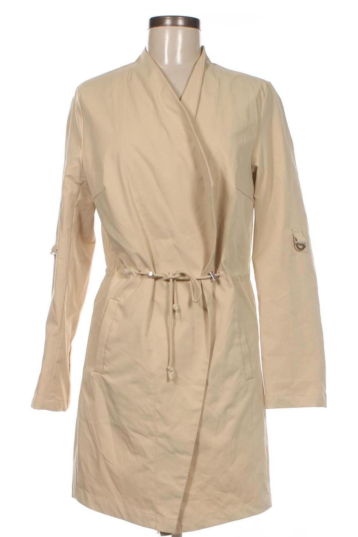Palton de femei Body Flirt, Mărime S, Culoare Bej, Preț 210,53 Lei