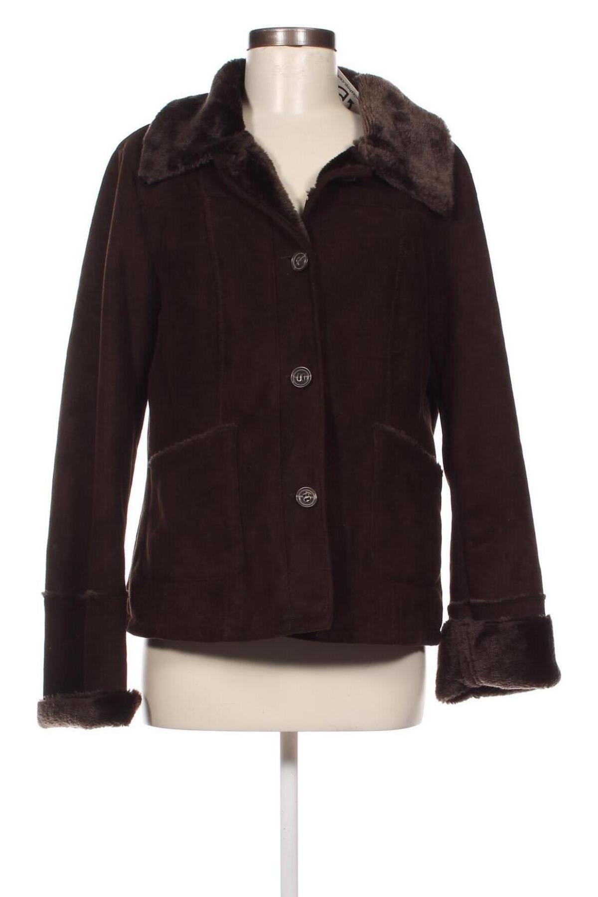 Дамско палто Canda, Размер M, Цвят Кафяв, Цена 37,45 лв.
