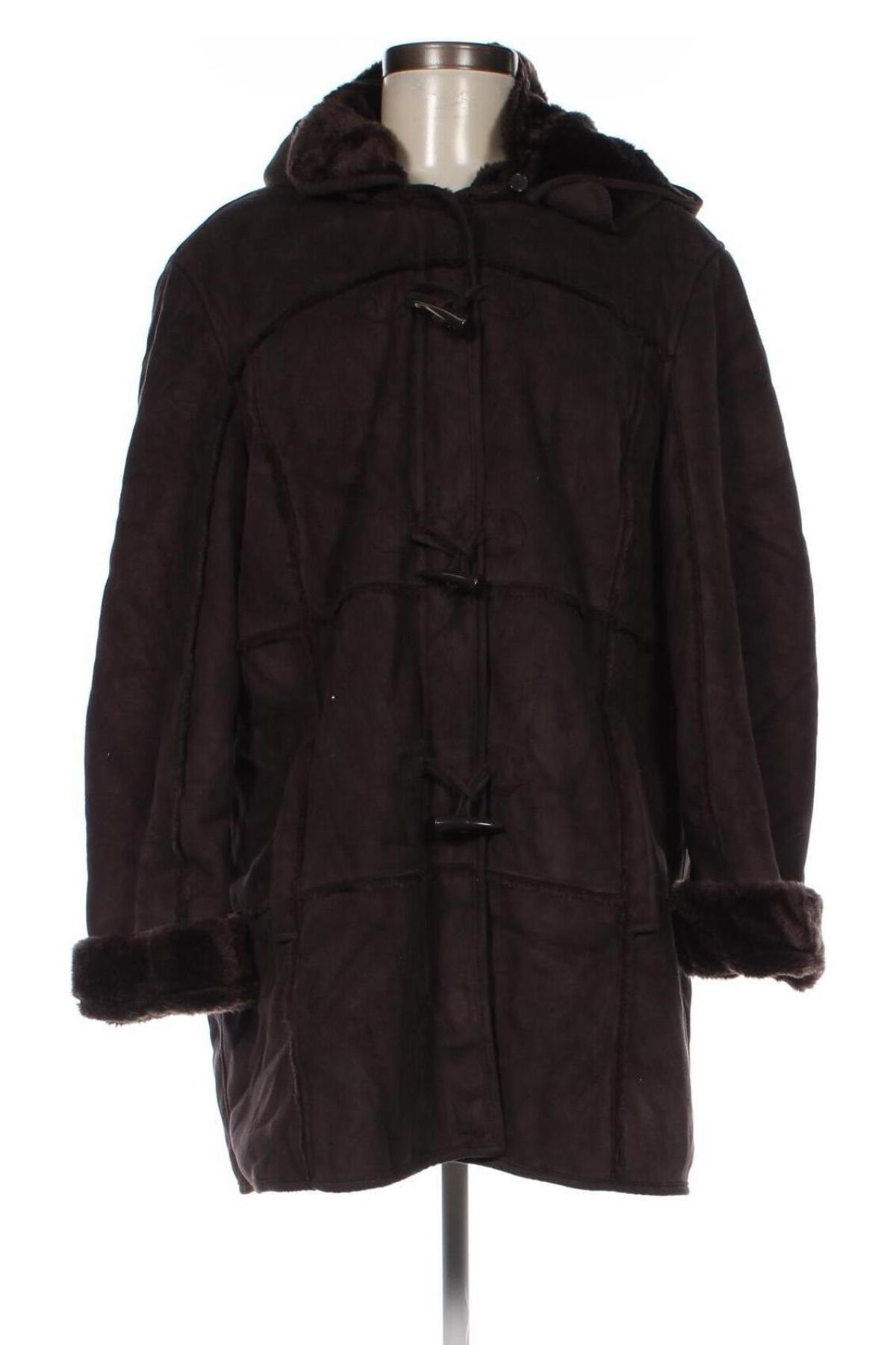 Γυναικείο παλτό Canda, Μέγεθος XL, Χρώμα Καφέ, Τιμή 23,17 €