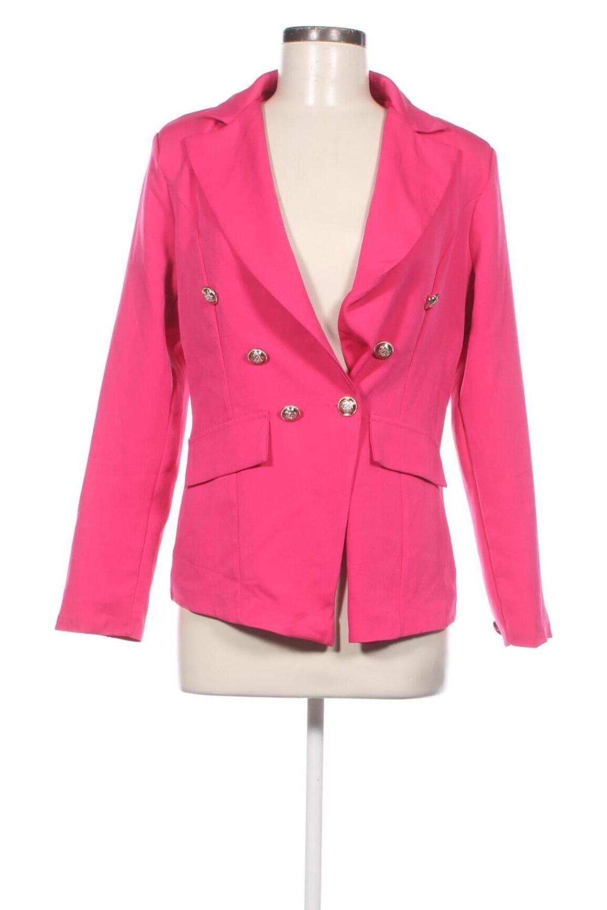 Дамско сако, Размер L, Цвят Розов, Цена 44,00 лв.