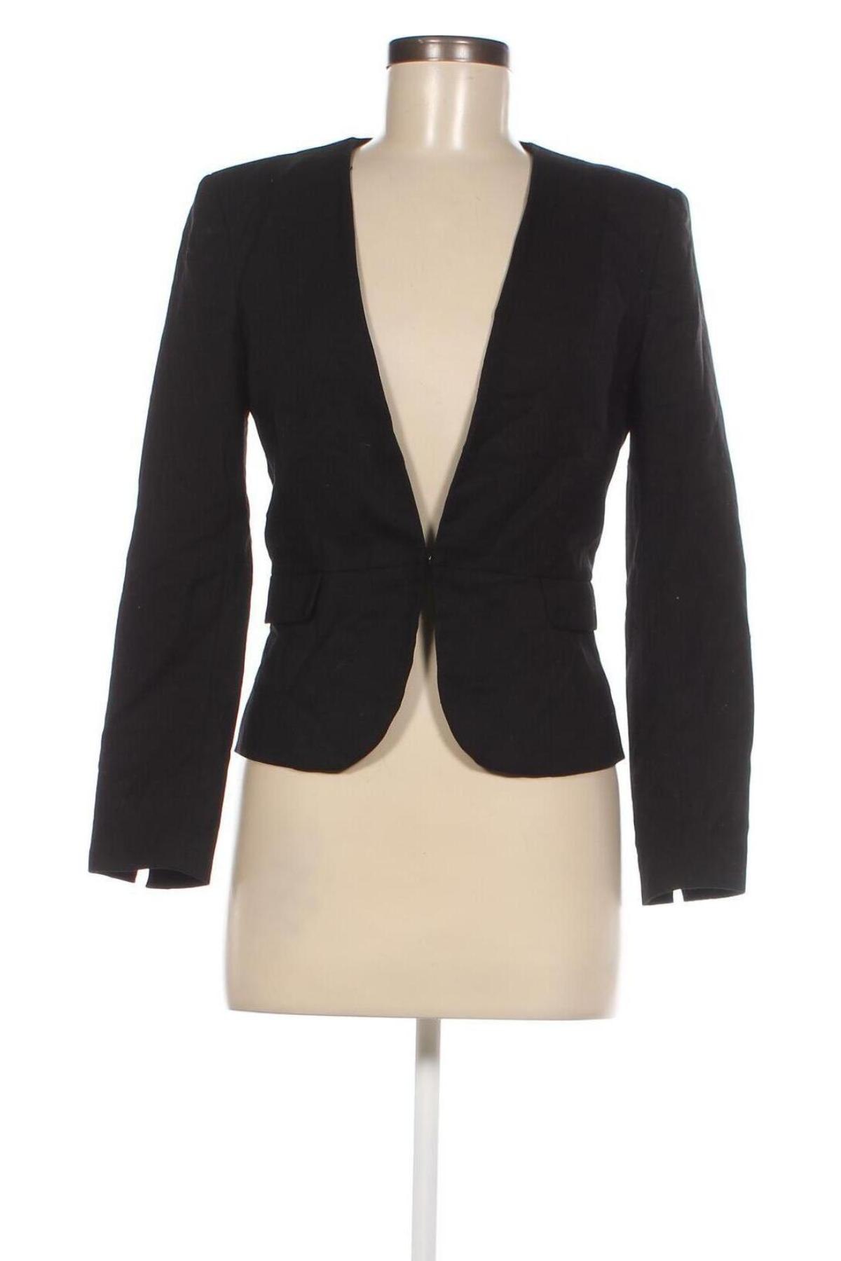Дамско сако H&M, Размер S, Цвят Черен, Цена 9,68 лв.