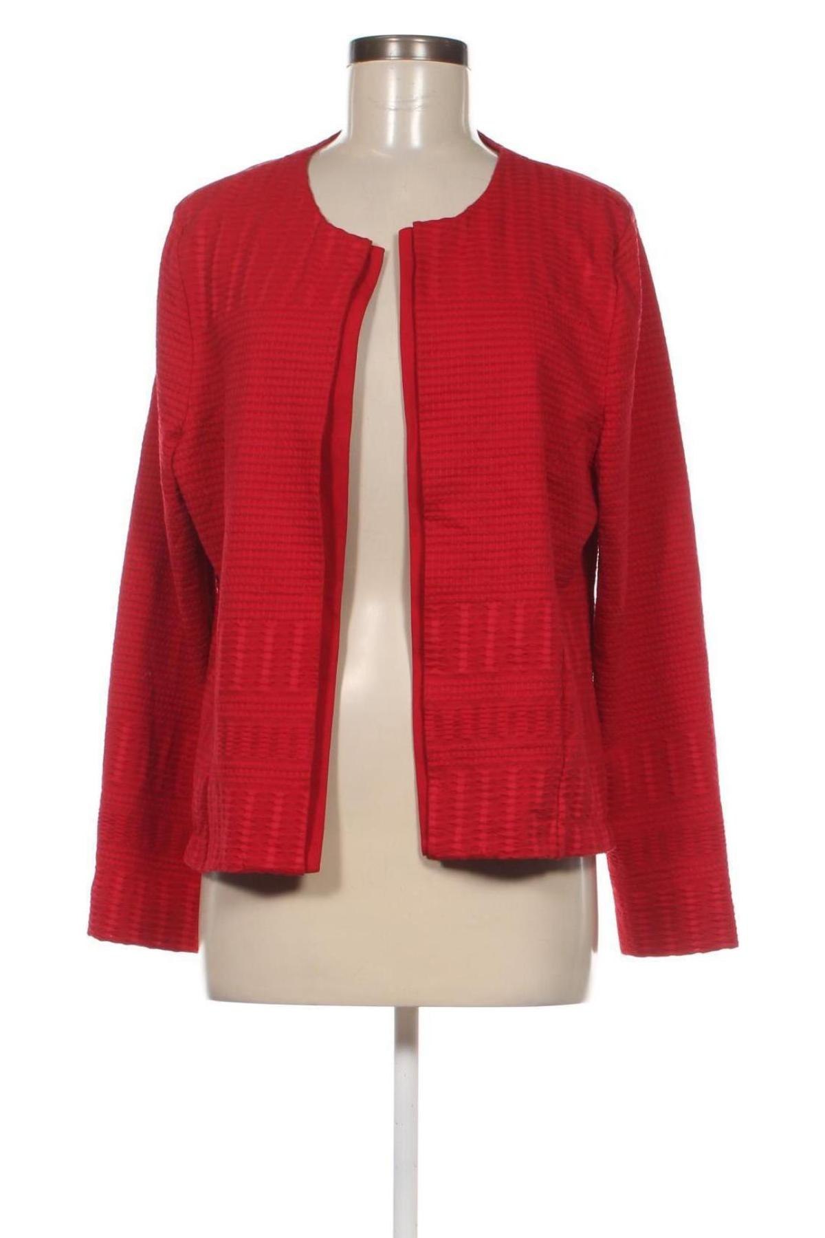Γυναικείο σακάκι Lisa Tossa, Μέγεθος XL, Χρώμα Κόκκινο, Τιμή 26,60 €