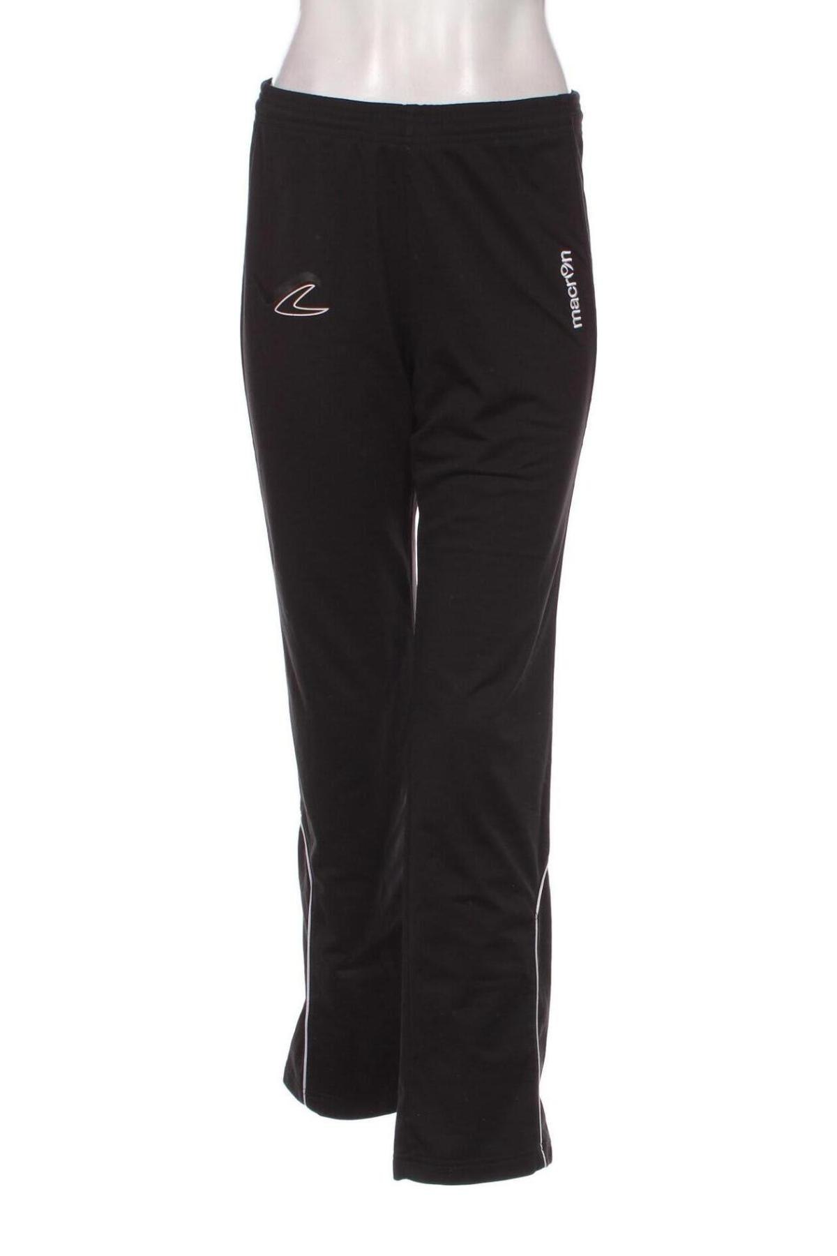 Γυναικείο αθλητικό παντελόνι Macron, Μέγεθος S, Χρώμα Μαύρο, Τιμή 5,69 €