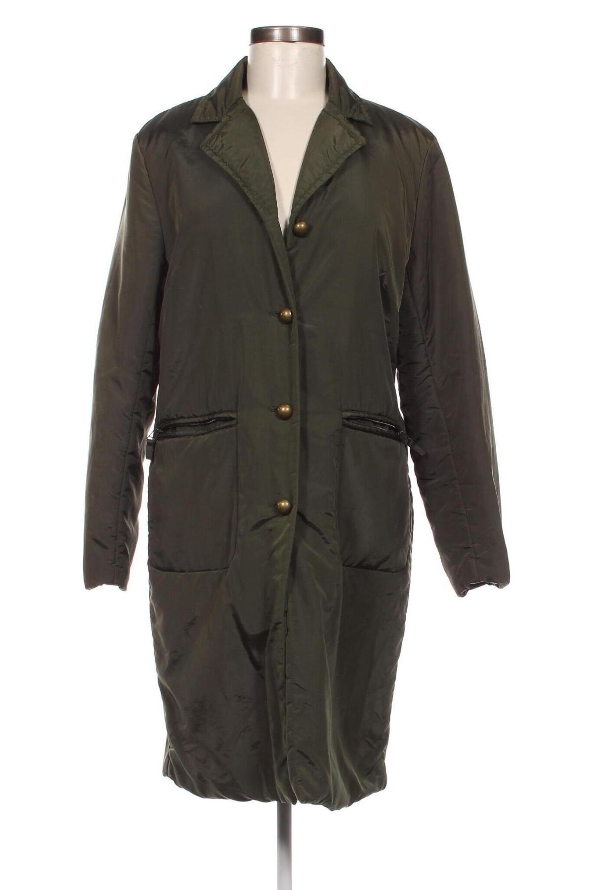 Γυναικείο μπουφάν Chaloc, Μέγεθος M, Χρώμα Πράσινο, Τιμή 16,62 €
