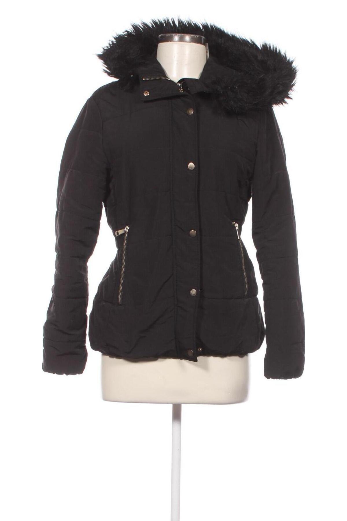Γυναικείο μπουφάν H&M, Μέγεθος XS, Χρώμα Μαύρο, Τιμή 10,76 €