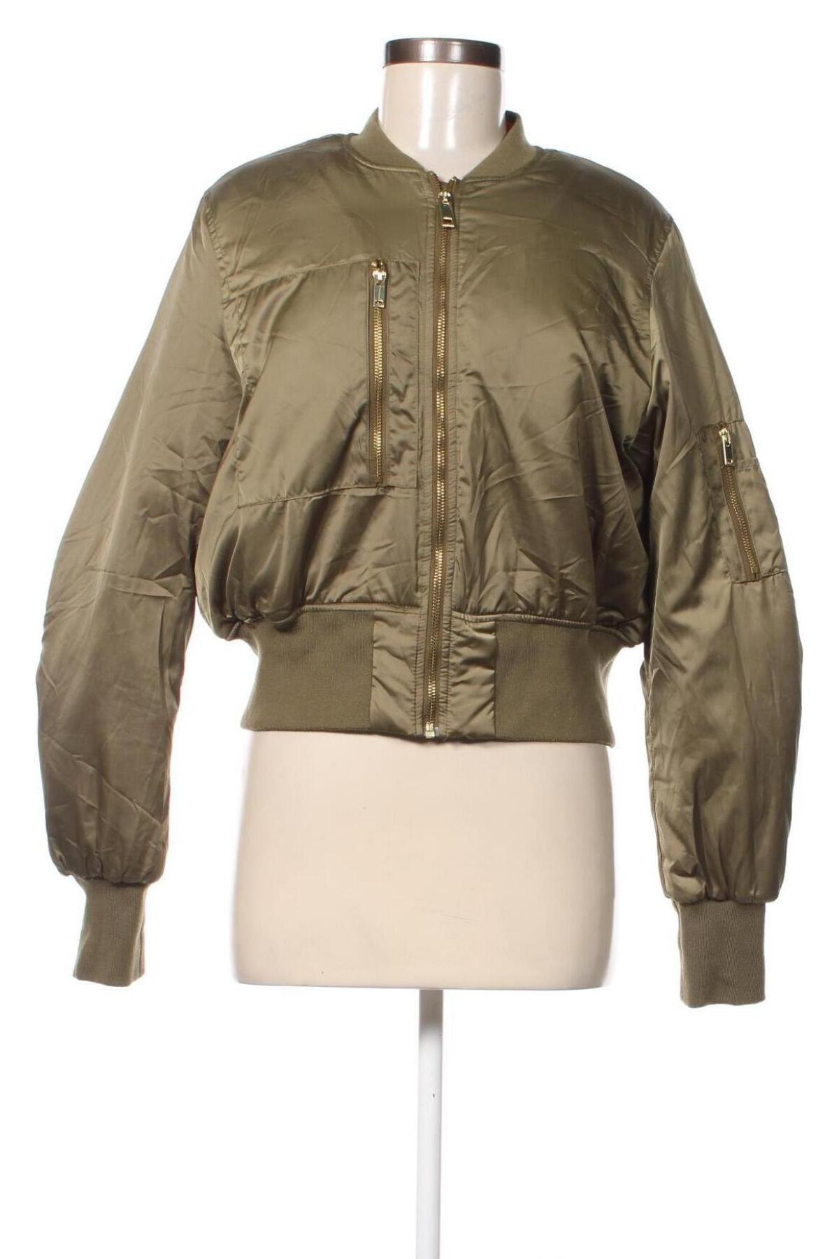 Γυναικείο μπουφάν H&M, Μέγεθος M, Χρώμα Πράσινο, Τιμή 4,75 €