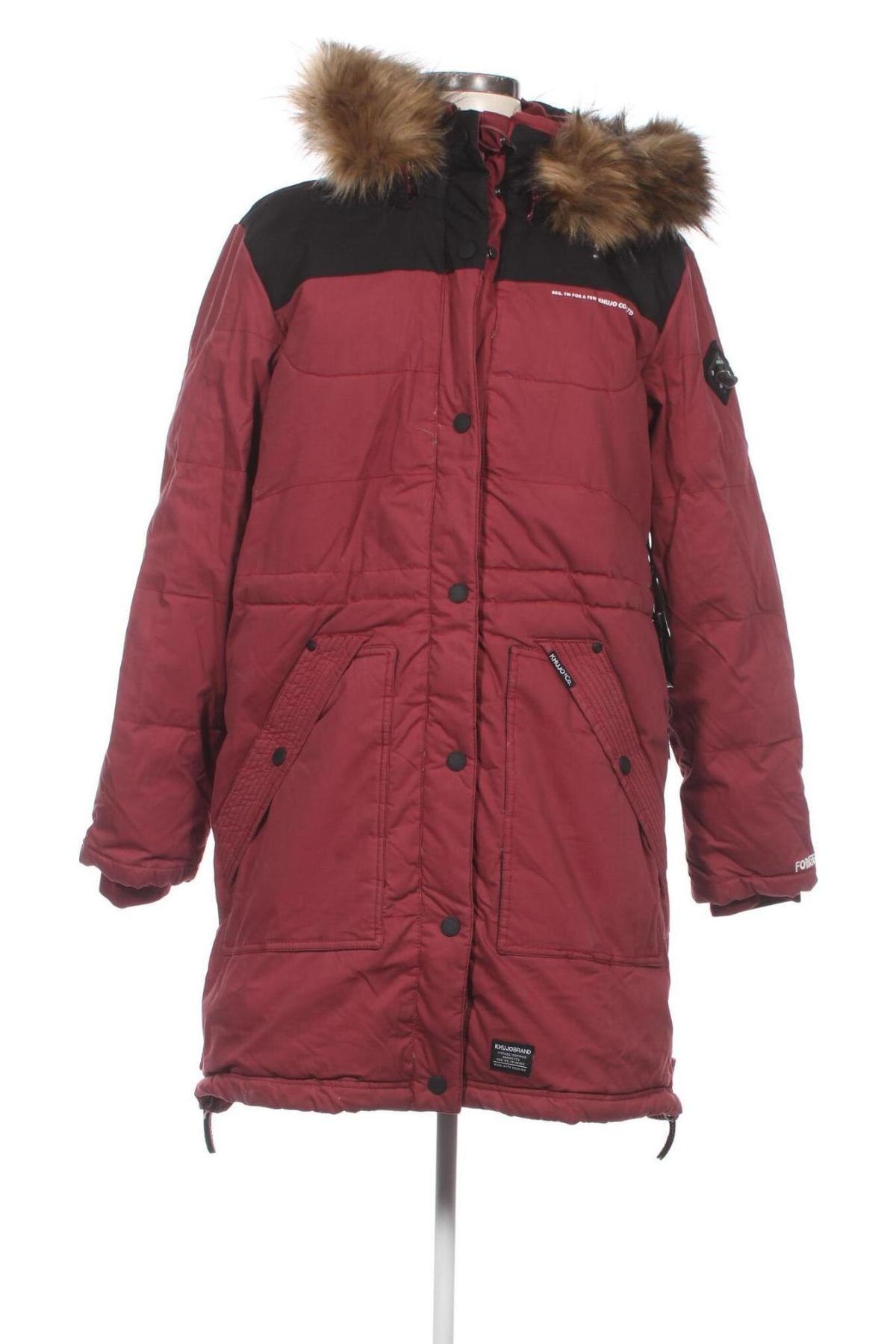 Dámska bunda  Khujo, Veľkosť XL, Farba Červená, Cena  83,43 €