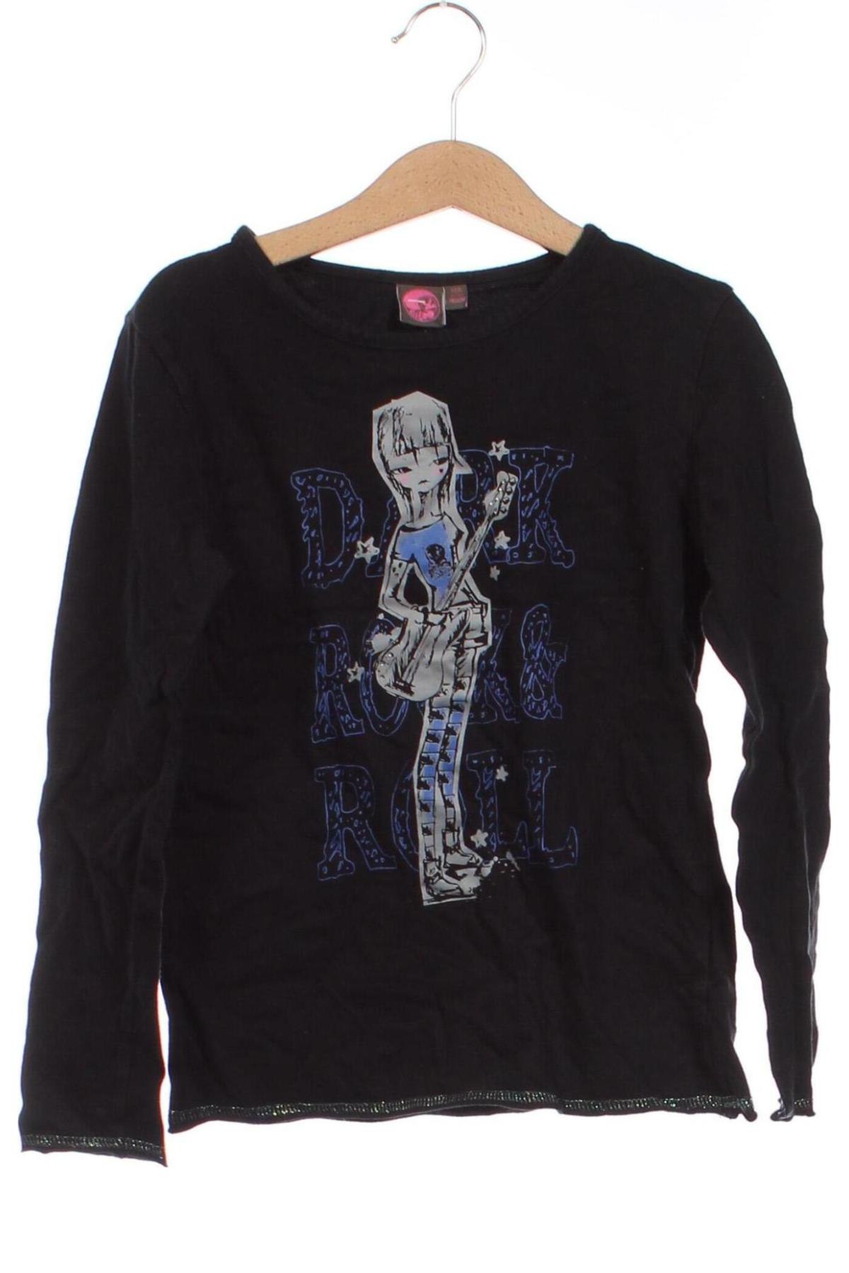 Παιδική μπλούζα, Μέγεθος 9-10y/ 140-146 εκ., Χρώμα Μαύρο, Τιμή 5,12 €