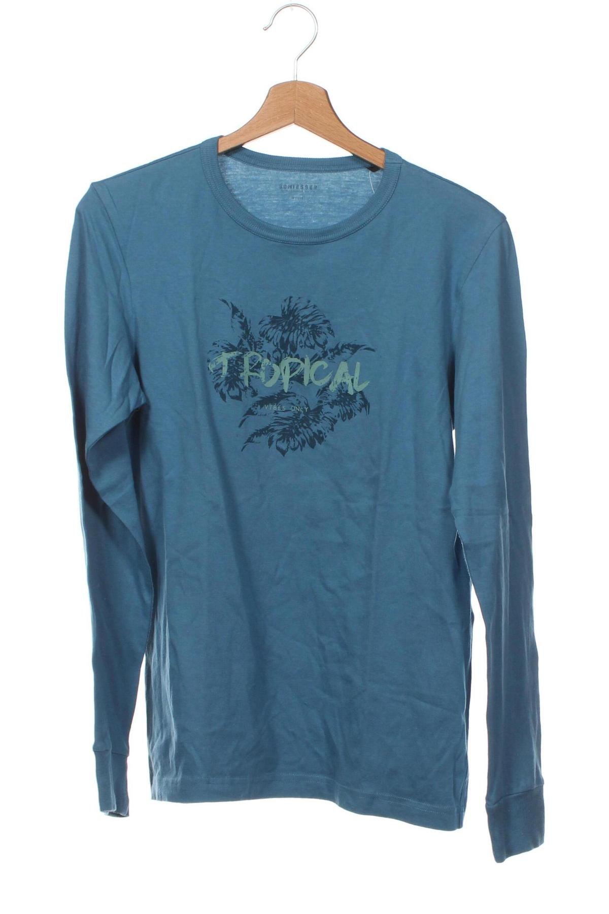 Kinder Shirt Schiesser, Größe 13-14y/ 164-168 cm, Farbe Blau, Preis € 4,53