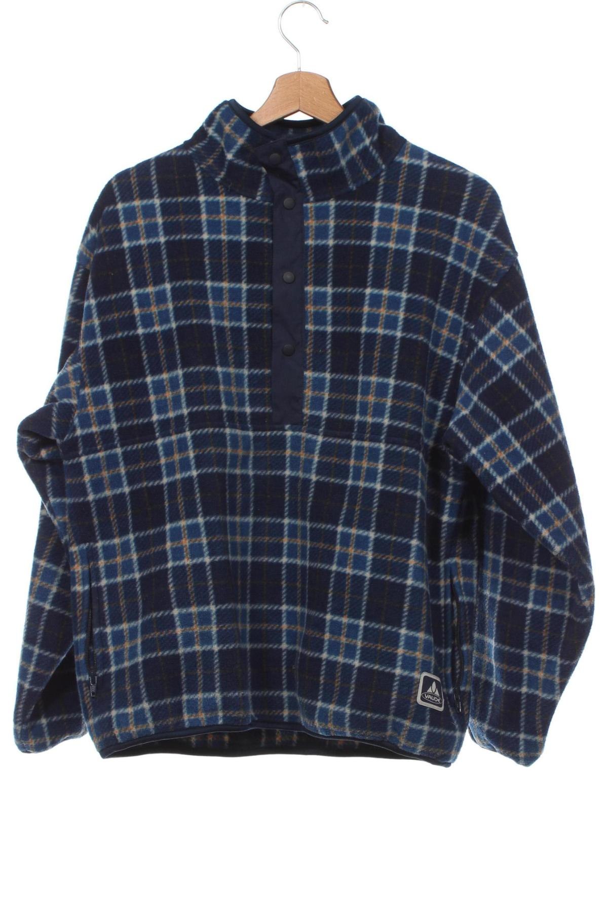 Kinder Fleece Shirt Vaude, Größe 13-14y/ 164-168 cm, Farbe Blau, Preis € 9,25