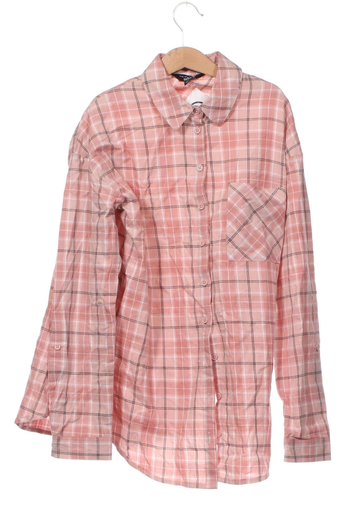 Детска риза New Look, Размер 11-12y/ 152-158 см, Цвят Розов, Цена 5,28 лв.