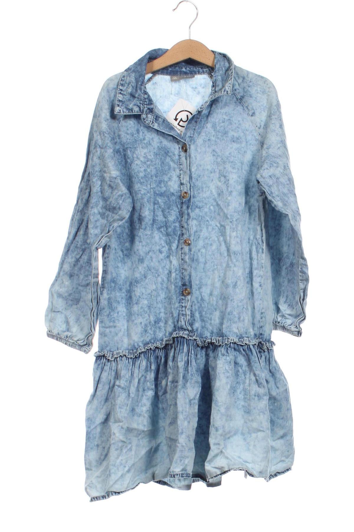 Kinderkleid, Größe 10-11y/ 146-152 cm, Farbe Blau, Preis 18,41 €