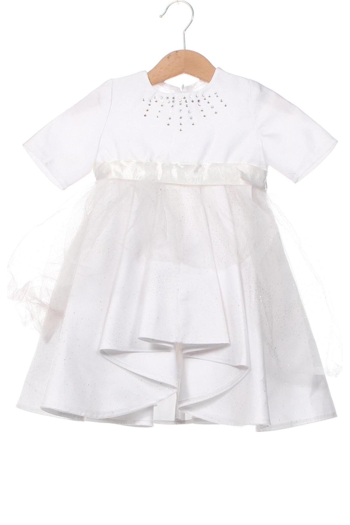 Παιδικό φόρεμα, Μέγεθος 12-18m/ 80-86 εκ., Χρώμα Λευκό, Τιμή 17,36 €