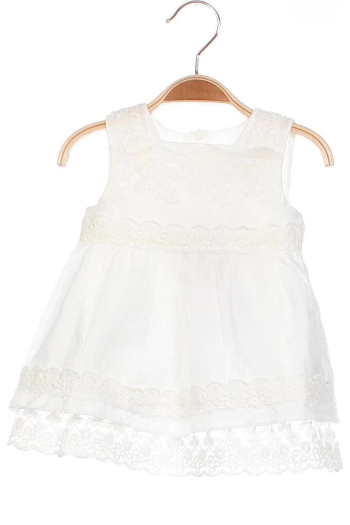 Детска рокля Eisend, Размер 3-6m/ 62-68 см, Цвят Бял, Цена 71,55 лв.
