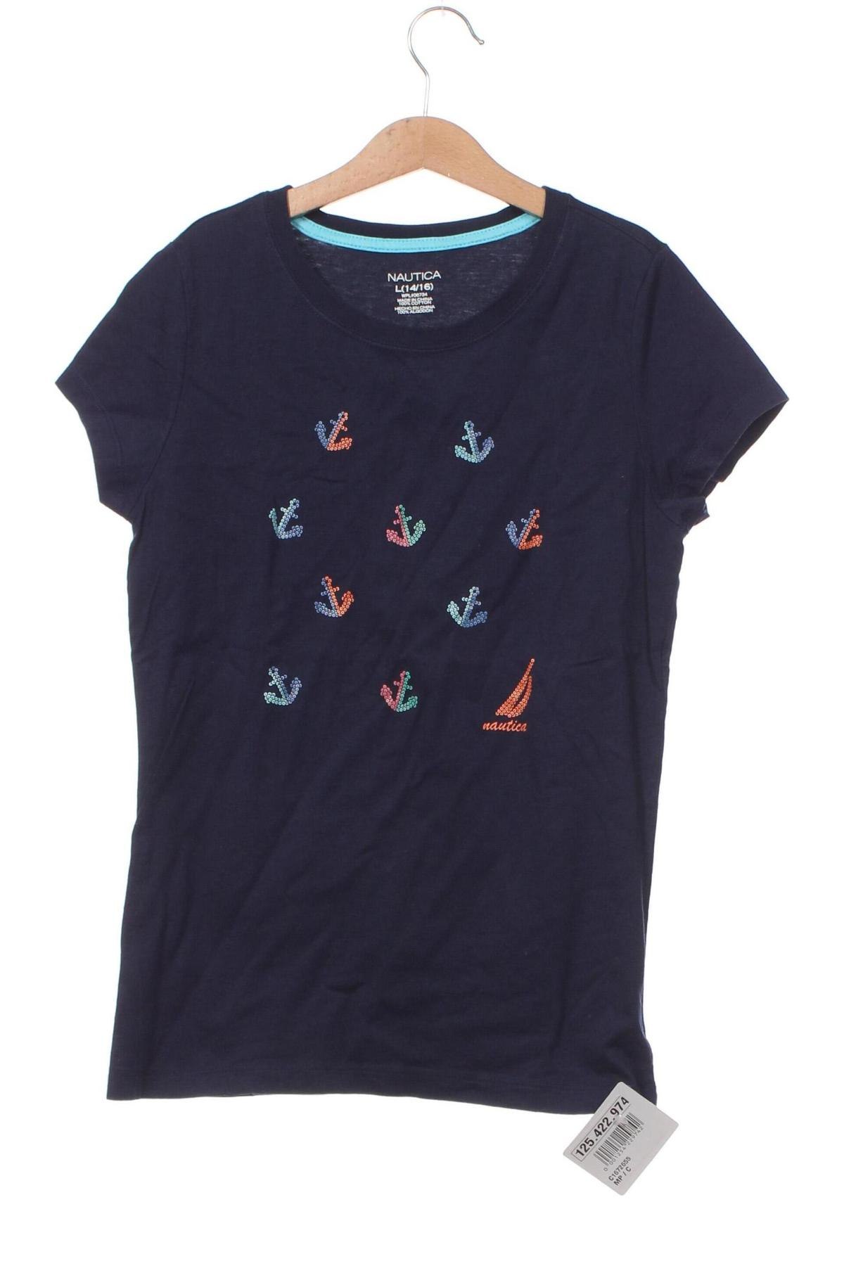 Detské tričko Nautica, Veľkosť 13-14y/ 164-168 cm, Farba Modrá, Cena  16,44 €