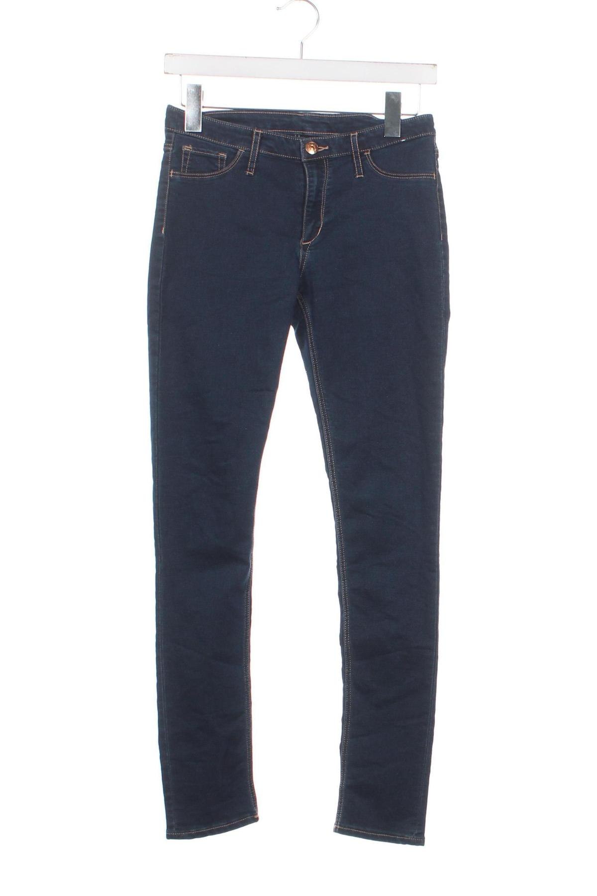 Dziecięce jeansy H&M, Rozmiar 12-13y/ 158-164 cm, Kolor Niebieski, Cena 25,97 zł