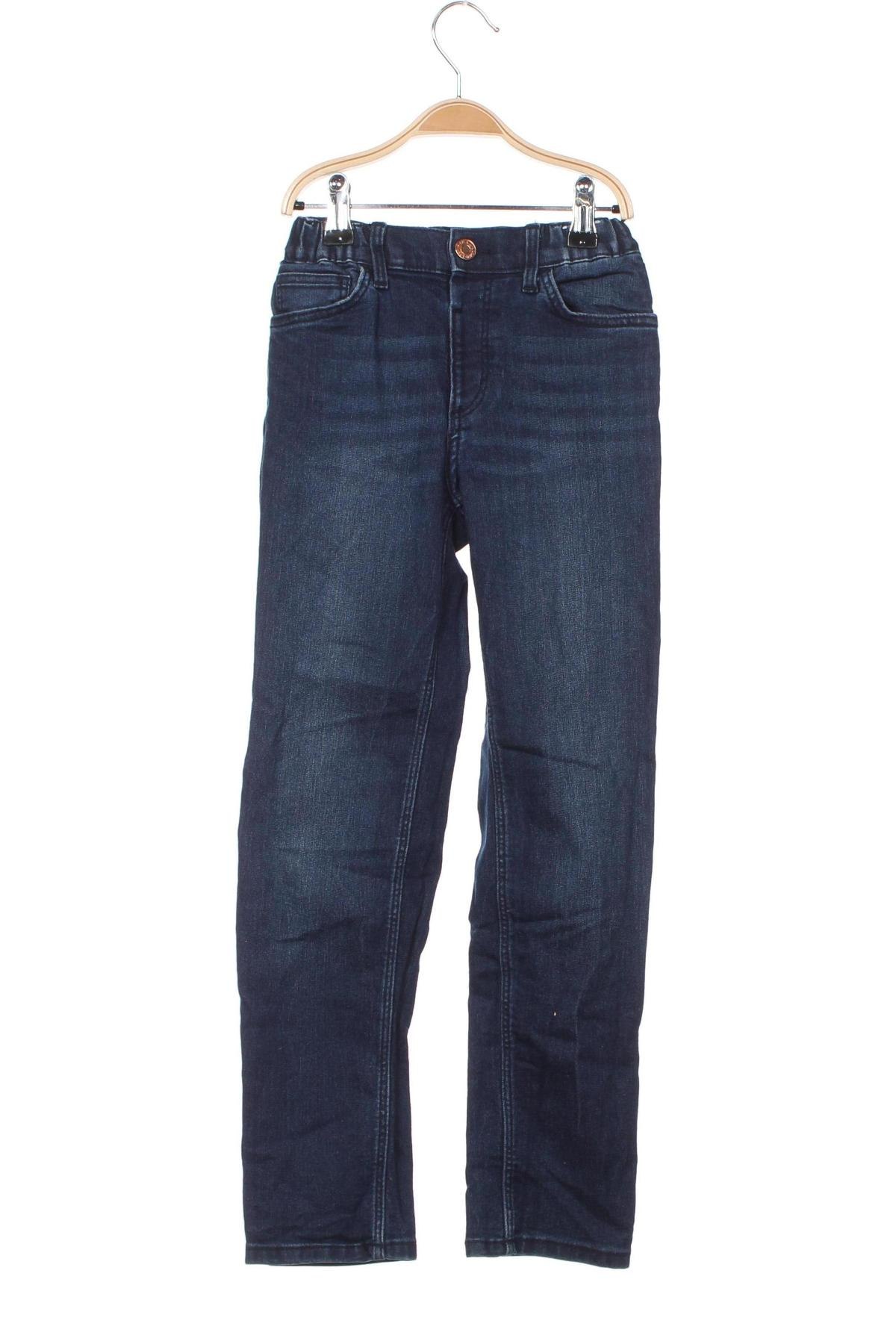 Dětské džíny  H&M, Velikost 8-9y/ 134-140 cm, Barva Modrá, Cena  363,00 Kč