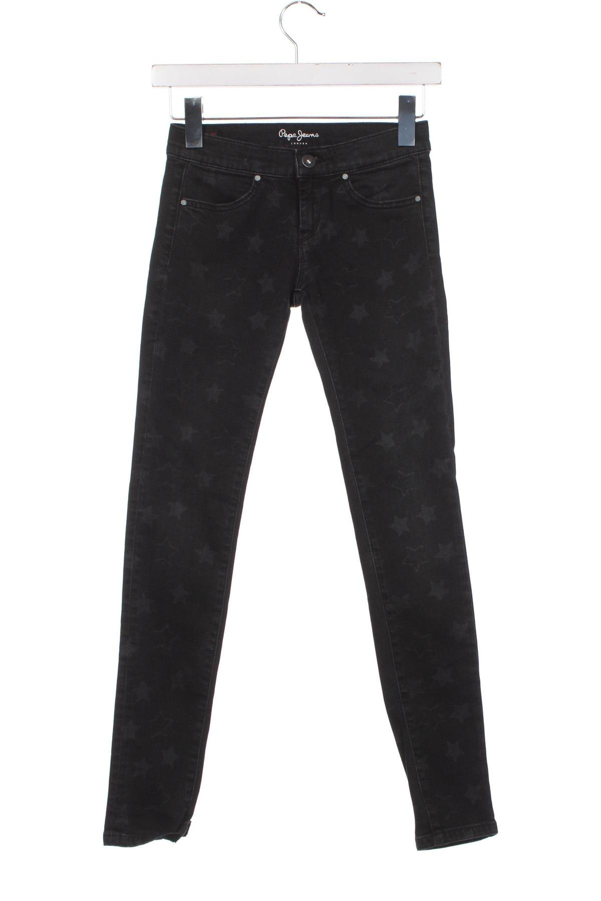 Детски дънки Pepe Jeans, Размер 9-10y/ 140-146 см, Цвят Черен, Цена 20,19 лв.
