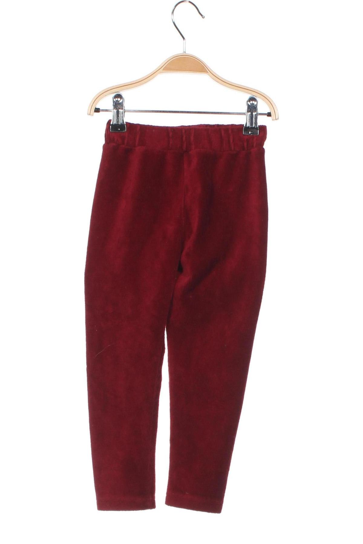 Детски джинси, Размер 3-4y/ 104-110 см, Цвят Червен, Цена 26,00 лв.