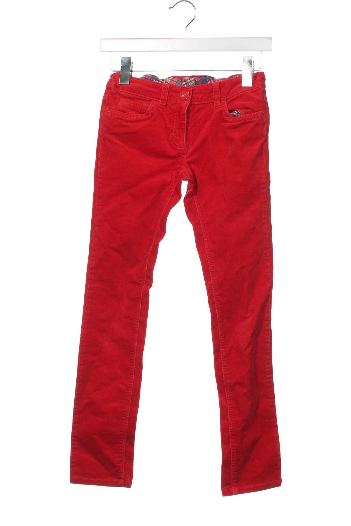 Pantaloni de catifea reiată, pentru copii Next, Mărime 10-11y/ 146-152 cm, Culoare Roșu, Preț 16,33 Lei