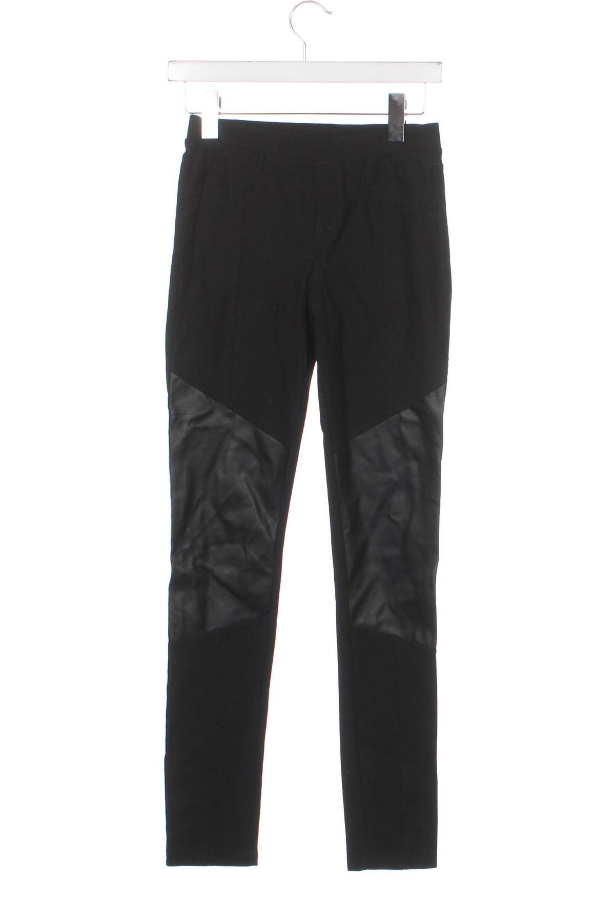 Pantaloni pentru copii H&M, Mărime 15-18y/ 170-176 cm, Culoare Negru, Preț 24,97 Lei