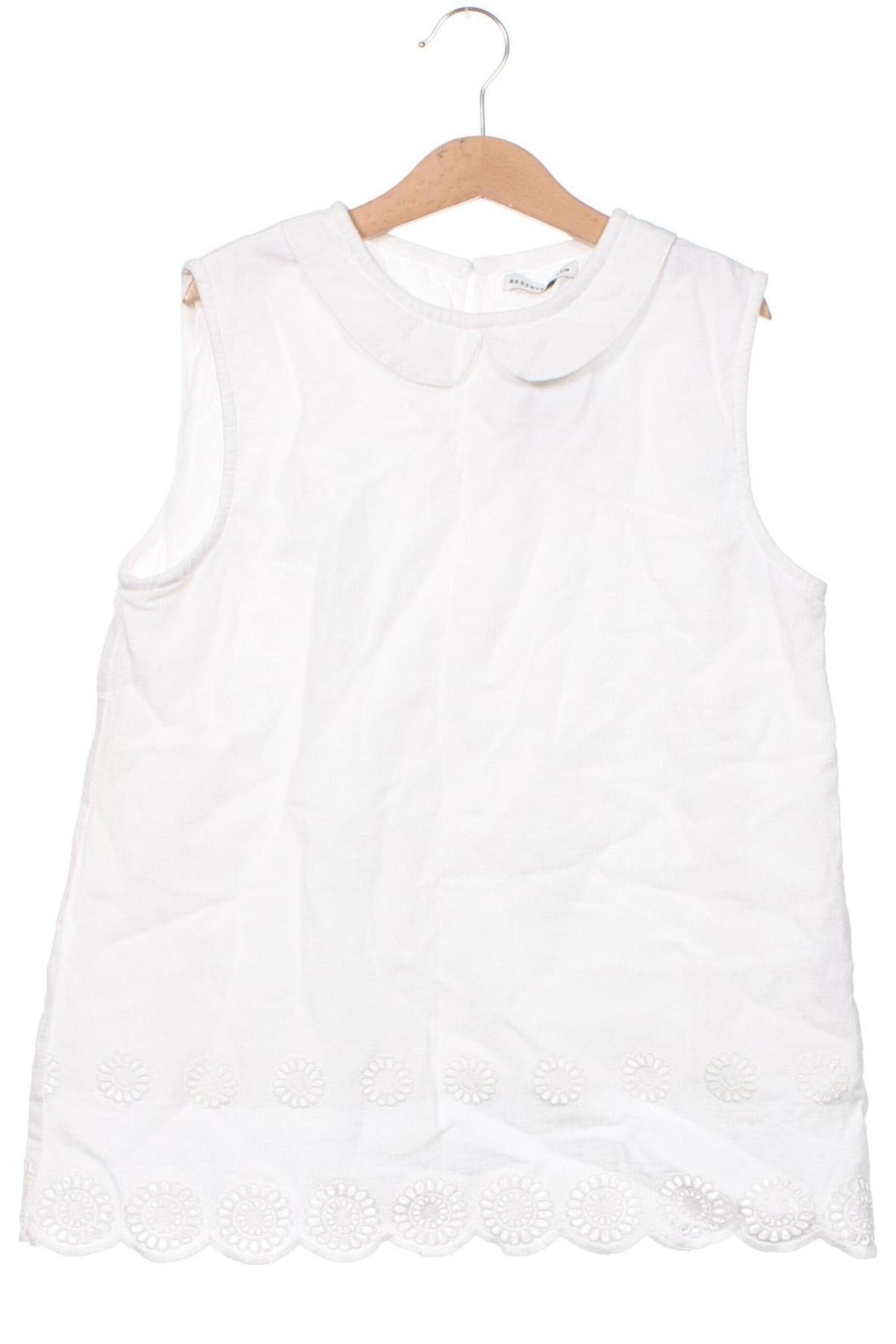Μπλουζάκι αμάνικο παιδικό Reserved, Μέγεθος 11-12y/ 152-158 εκ., Χρώμα Λευκό, Τιμή 3,40 €