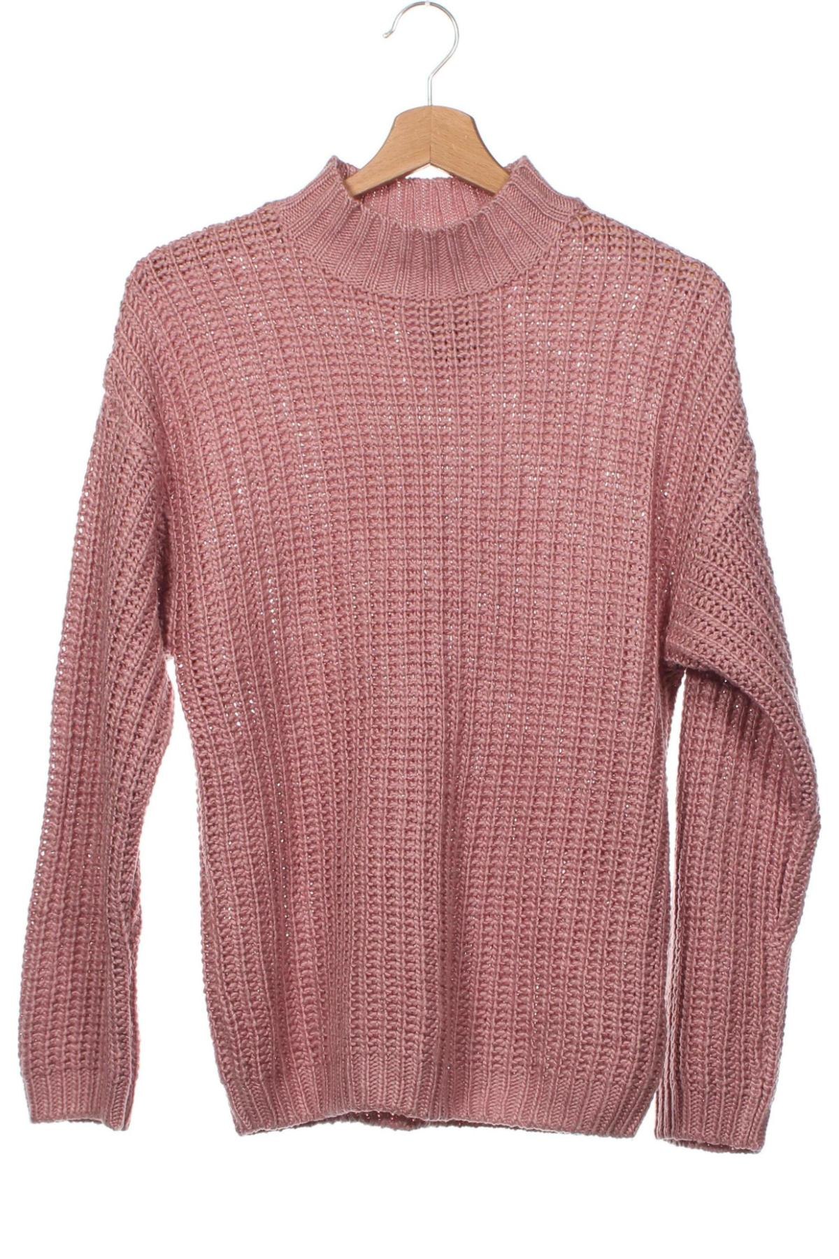 Детски пуловер, Размер 12-13y/ 158-164 см, Цвят Розов, Цена 7,53 лв.