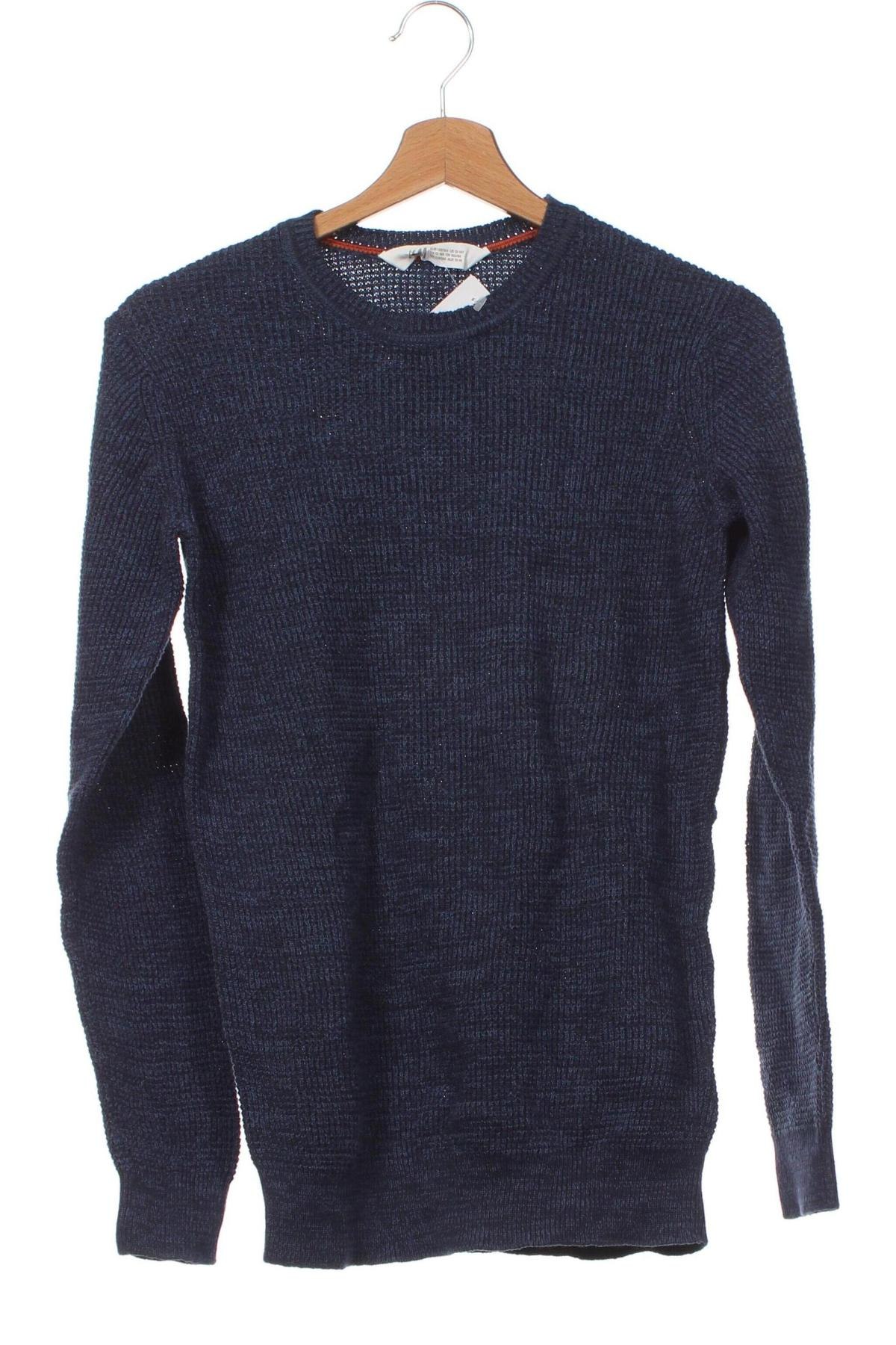 Dziecięcy sweter H&M, Rozmiar 12-13y/ 158-164 cm, Kolor Niebieski, Cena 8,33 zł