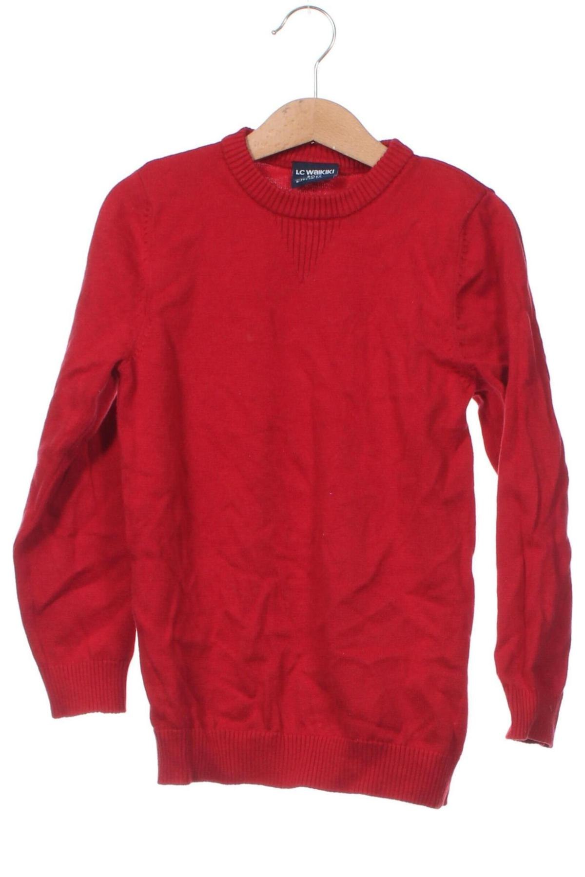 Dziecięcy sweter LC Waikiki, Rozmiar 5-6y/ 116-122 cm, Kolor Czerwony, Cena 16,92 zł